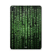 iPad Pro Skin Backcover Design Schutzfolie Folie Vinyl Skins Kratzerschutz Matrix