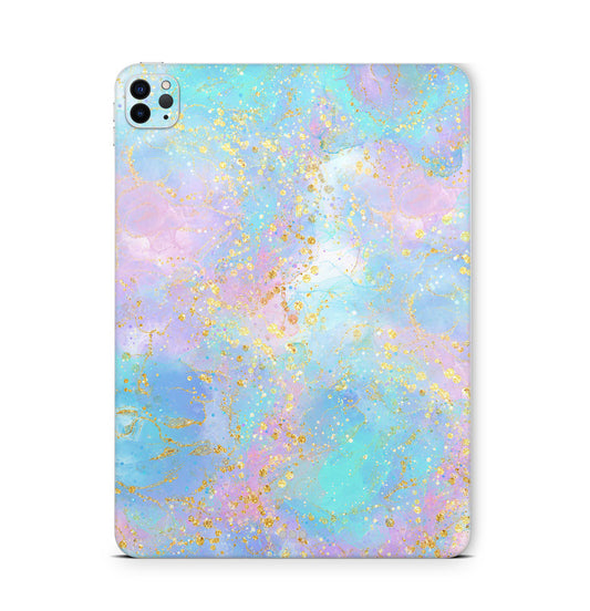 iPad Pro Skin Backcover Design Schutzfolie Folie Vinyl Skins Kratzerschutz Pink Glitter Dreams Aufkleber Skins4u