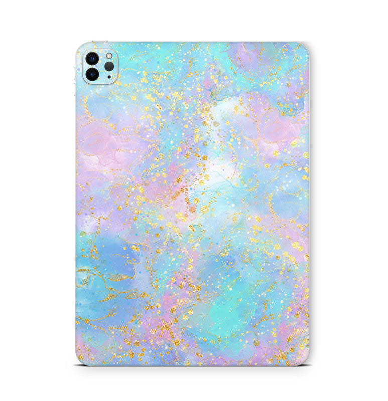 iPad Pro Skin Backcover Design Schutzfolie Folie Vinyl Skins Kratzerschutz Pink Glitter Dreams Aufkleber Skins4u