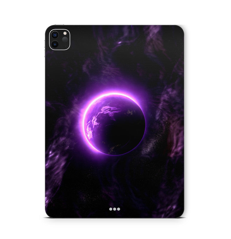 iPad Pro Skin Backcover Design Schutzfolie Folie Vinyl Skins Kratzerschutz Purple Space Aufkleber Skins4u