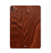 iPad Pro Skin Backcover Design Schutzfolie Folie Vinyl Skins Kratzerschutz Rosenholz