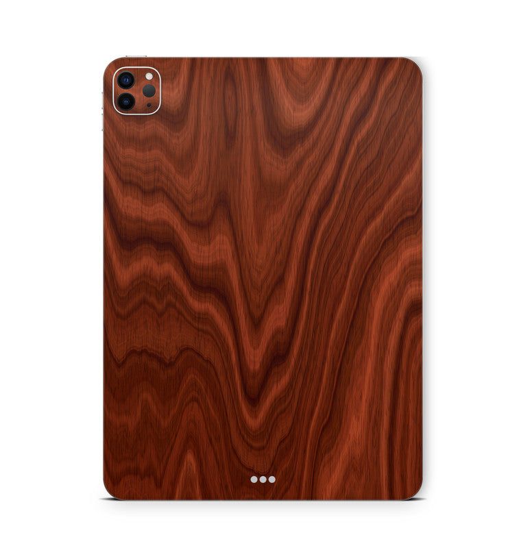 iPad Pro Skin Backcover Design Schutzfolie Folie Vinyl Skins Kratzerschutz Rosenholz Aufkleber Skins4u