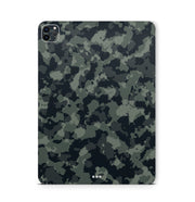iPad Pro Skin Backcover Design Schutzfolie Folie Vinyl Skins Kratzerschutz Shadow Camo green