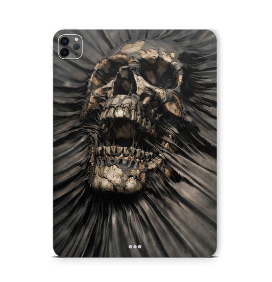 iPad Pro Skin Backcover Design Schutzfolie Folie Vinyl Skins Kratzerschutz Skull Wrap Aufkleber Skins4u