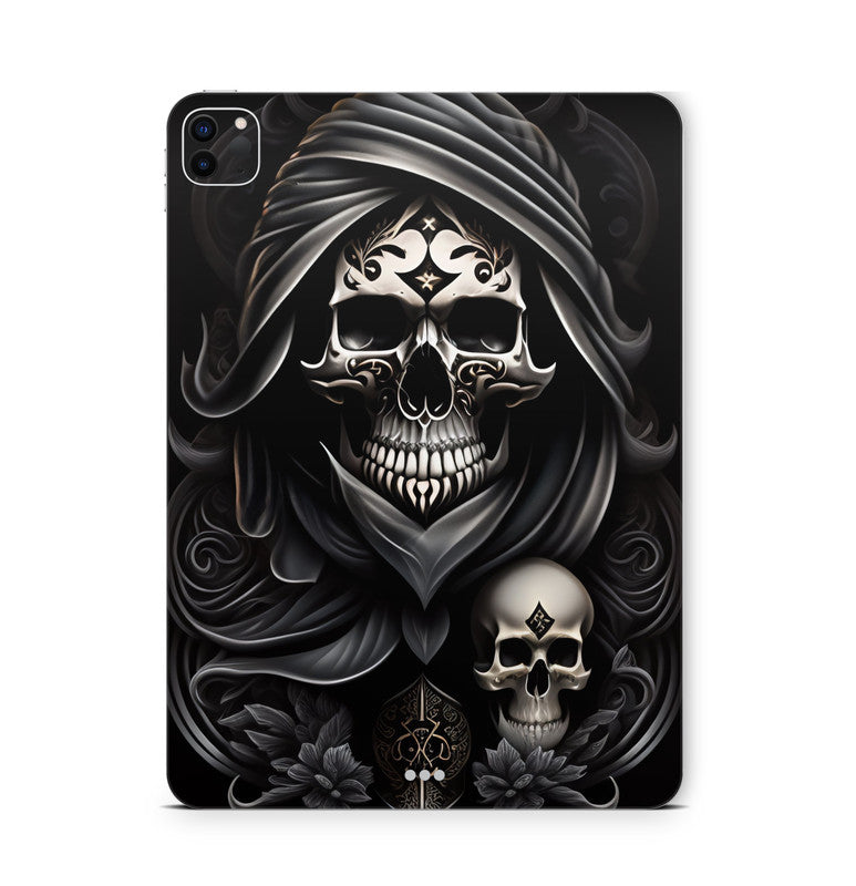 iPad Pro Skin Backcover Design Schutzfolie Folie Vinyl Skins Kratzerschutz Skullmaster Aufkleber Skins4u