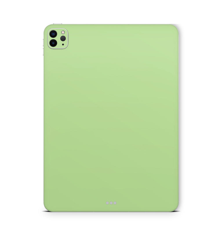 iPad Pro Skin Backcover Design Schutzfolie Folie Vinyl Skins Kratzerschutz Solid State Apfelgrun Aufkleber Skins4u