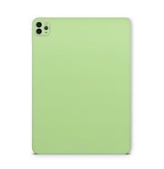 iPad Pro Skin Backcover Design Schutzfolie Folie Vinyl Skins Kratzerschutz Solid State Apfelgrun