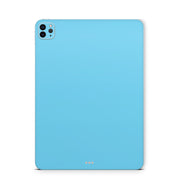 iPad Pro Skin Backcover Design Schutzfolie Folie Vinyl Skins Kratzerschutz Solid State Babyblau