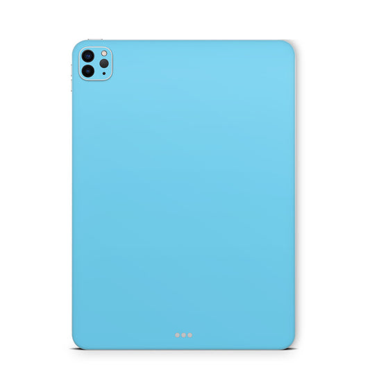 iPad Pro Skin Backcover Design Schutzfolie Folie Vinyl Skins Kratzerschutz Solid State Babyblau Aufkleber Skins4u