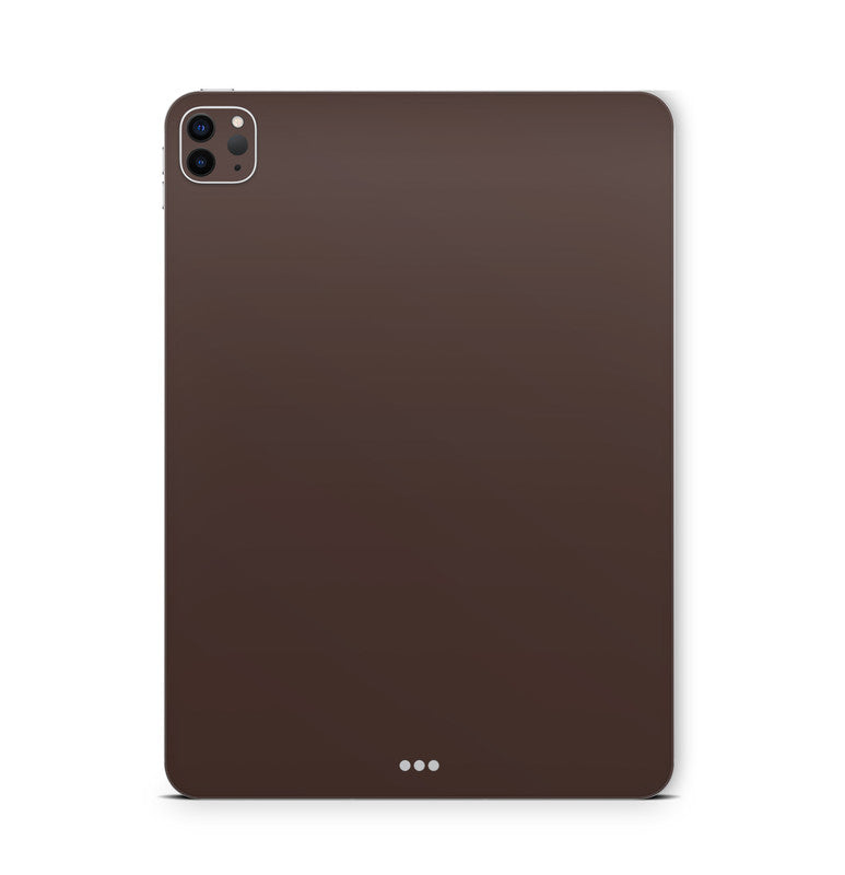 iPad Pro Skin Backcover Design Schutzfolie Folie Vinyl Skins Kratzerschutz Solid State Chocolate Aufkleber Skins4u