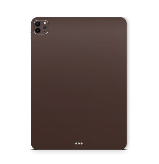 iPad Pro Skin Backcover Design Schutzfolie Folie Vinyl Skins Kratzerschutz Solid State Chocolate Aufkleber Skins4u