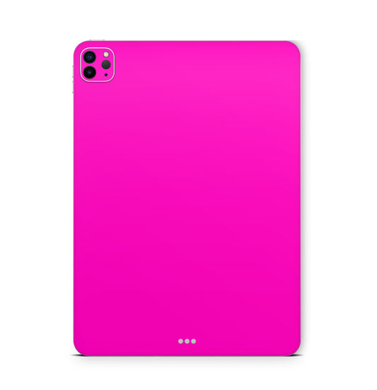 iPad Pro Skin Backcover Design Schutzfolie Folie Vinyl Skins Kratzerschutz Solid State Pink Lightning Aufkleber Skins4u