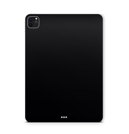 iPad Pro Skin Backcover Design Schutzfolie Folie Vinyl Skins Kratzerschutz Solid State Schwarz Aufkleber Skins4u
