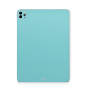 iPad Pro Skin Backcover Design Schutzfolie Folie Vinyl Skins Kratzerschutz Solid State Turkis