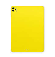 iPad Pro Skin Backcover Design Schutzfolie Folie Vinyl Skins Kratzerschutz Solid State gelb