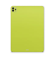 iPad Pro Skin Backcover Design Schutzfolie Folie Vinyl Skins Kratzerschutz Solid State lime