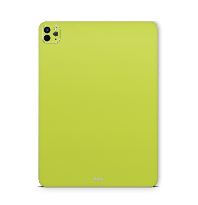 iPad Pro Skin Backcover Design Schutzfolie Folie Vinyl Skins Kratzerschutz Solid State lime Aufkleber Skins4u