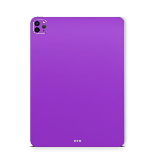 iPad Pro Skin Backcover Design Schutzfolie Folie Vinyl Skins Kratzerschutz Solid State violett Aufkleber Skins4u