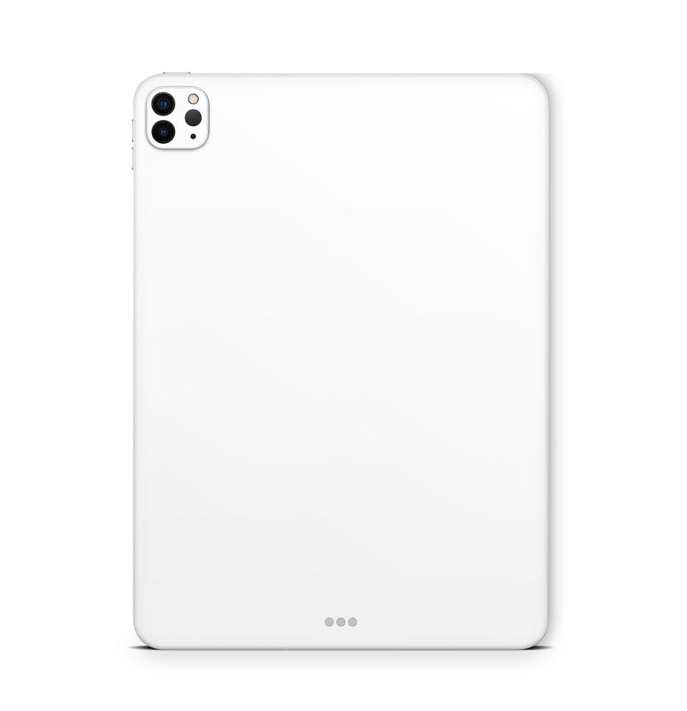 iPad Pro Skin Backcover Design Schutzfolie Folie Vinyl Skins Kratzerschutz Solid State weiss Aufkleber Skins4u