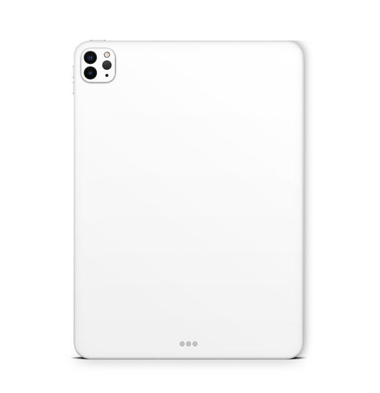 iPad Pro Skin Backcover Design Schutzfolie Folie Vinyl Skins Kratzerschutz Solid State weiss Aufkleber Skins4u
