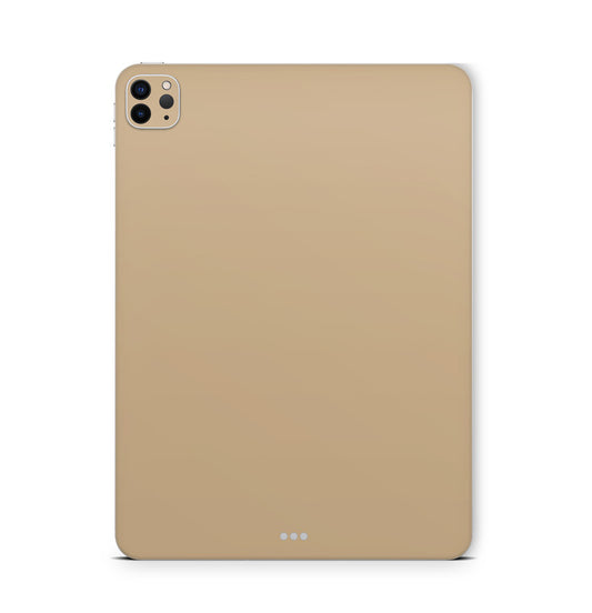 iPad Pro Skin Backcover Design Schutzfolie Folie Vinyl Skins Kratzerschutz Solid State wheat Aufkleber Skins4u