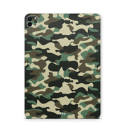 iPad Pro Skin Backcover Design Schutzfolie Folie Vinyl Skins Kratzerschutz Wood Camo