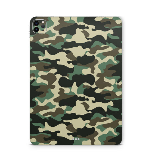 iPad Pro Skin Backcover Design Schutzfolie Folie Vinyl Skins Kratzerschutz Wood Camo Aufkleber Skins4u