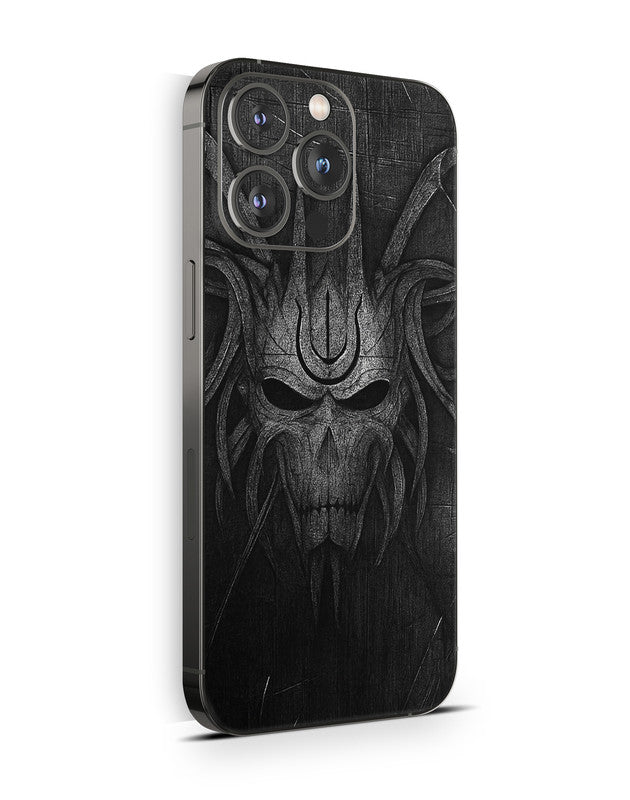 iPhone 15 Skin Schutzfolie Aufkleber Design Vinyl Folie Black Demon Aufkleber Skins4u