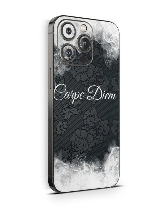 iPhone 16 Skin Schutzfolie Aufkleber Design Vinyl Folie Carpe Diem Aufkleber Skins4u