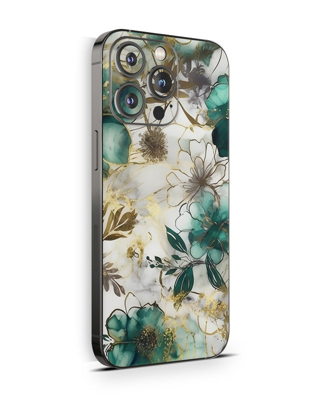iPhone 14 Skin Schutzfolie Aufkleber Design Vinyl Folie Green Heaven