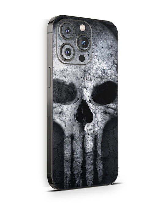 iPhone 14 Plus Skin Schutzfolie Aufkleber Design Vinyl Folie Hard Skull