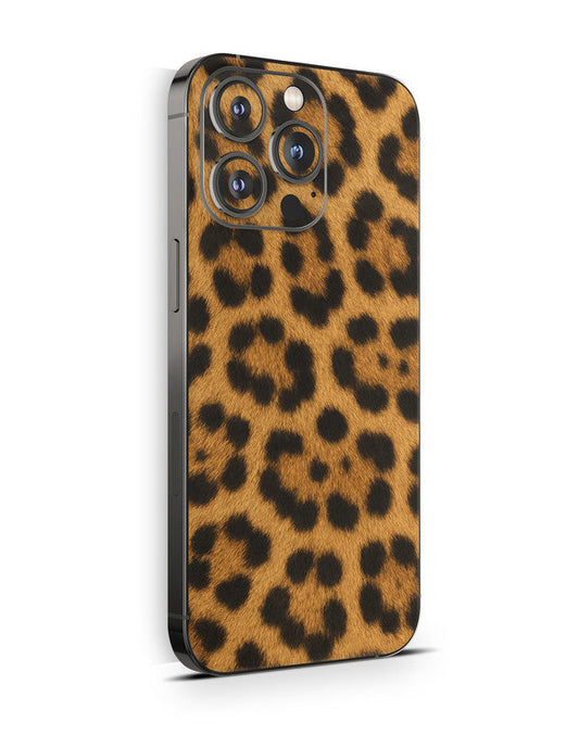 iPhone 16 Skin Schutzfolie Aufkleber Design Vinyl Folie Leopardenfell Aufkleber Skins4u