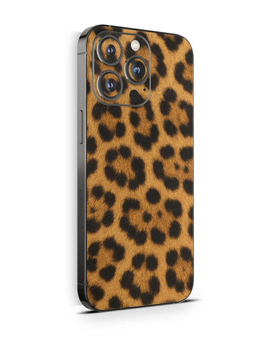 iPhone 14 Pro Max Skin Schutzfolie Aufkleber Design Vinyl Folie Leopardenfell
