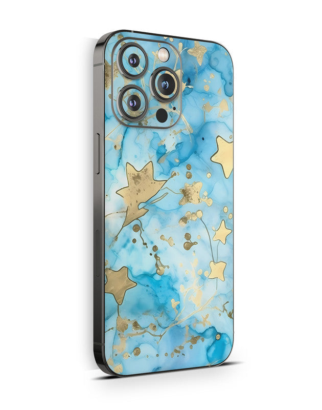 iPhone 15 Skin Schutzfolie Aufkleber Design Vinyl Folie Light Stars Aufkleber Skins4u
