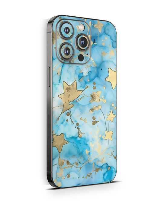 iPhone 15 Skin Schutzfolie Aufkleber Design Vinyl Folie Light Stars Aufkleber Skins4u