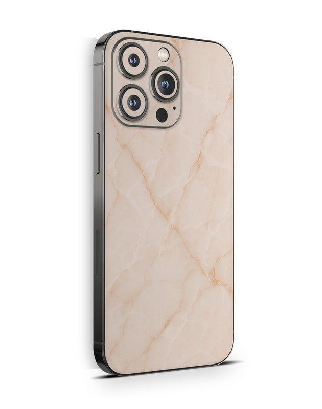 iPhone 15 Skin Schutzfolie Aufkleber Design Vinyl Folie Marmor rose Aufkleber Skins4u