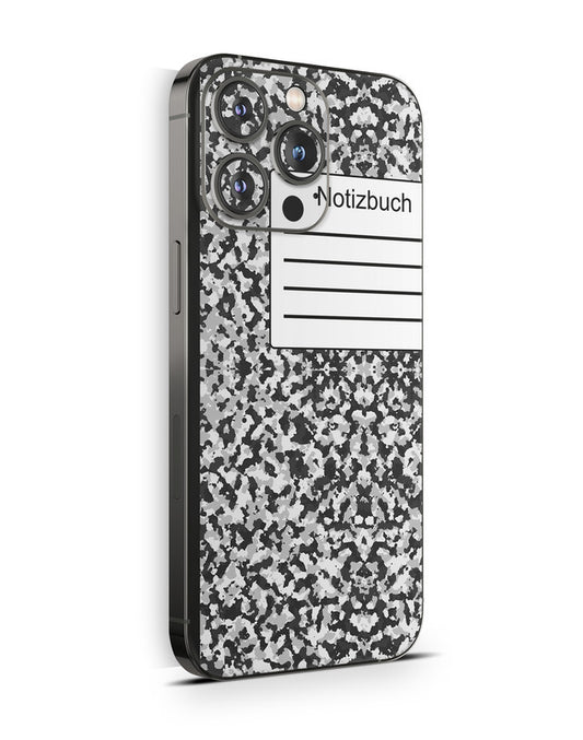 iPhone 14 Plus Skin Schutzfolie Aufkleber Design Vinyl Folie Notizbuch