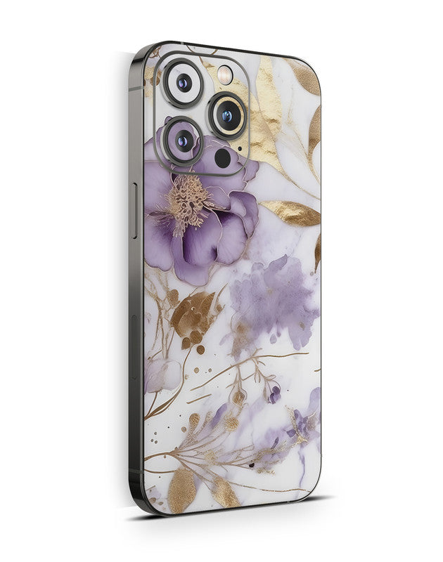 iPhone 16 Skin Schutzfolie Aufkleber Design Vinyl Folie Purple Heart Aufkleber Skins4u
