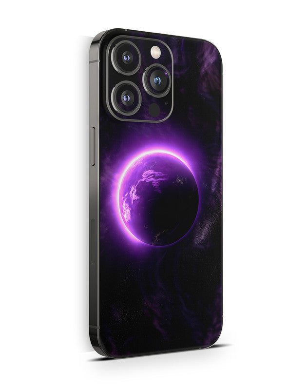 iPhone 14 Pro Max Skin Schutzfolie Aufkleber Design Vinyl Folie Purple Space