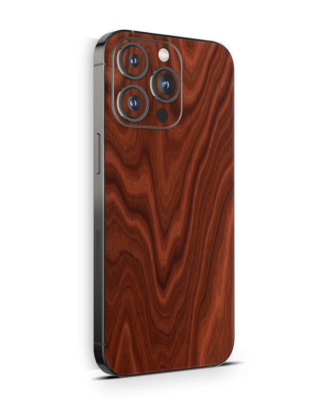 iPhone 15 Skin Schutzfolie Aufkleber Design Vinyl Folie Rosenholz Aufkleber Skins4u