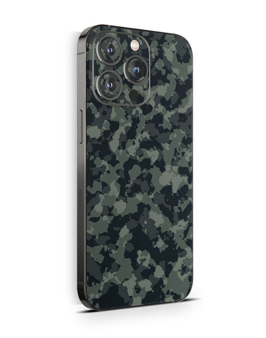 iPhone 16 Skin Schutzfolie Aufkleber Design Vinyl Folie Shadow Camo green Aufkleber Skins4u