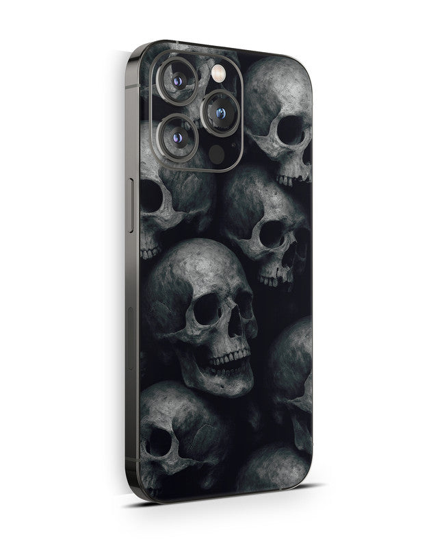 iPhone 15 Skin Schutzfolie Aufkleber Design Vinyl Folie Skulls Aufkleber Skins4u