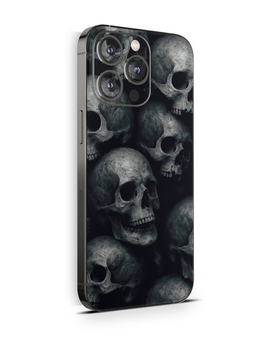 iPhone 15 Skin Schutzfolie Aufkleber Design Vinyl Folie Skulls Aufkleber Skins4u