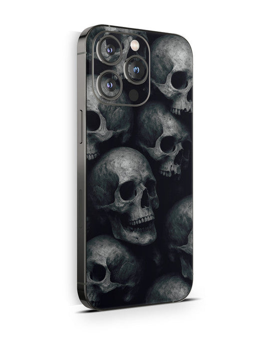 iPhone 16 Skin Schutzfolie Aufkleber Design Vinyl Folie Skulls Aufkleber Skins4u