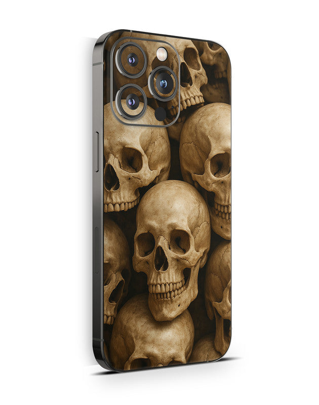 iPhone 16 Skin Schutzfolie Aufkleber Design Vinyl Folie Skulls Lite Aufkleber Skins4u