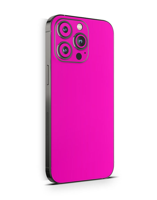 iPhone 14 Pro Skin Schutzfolie Aufkleber Design Vinyl Folie Solid State Pink Lightning