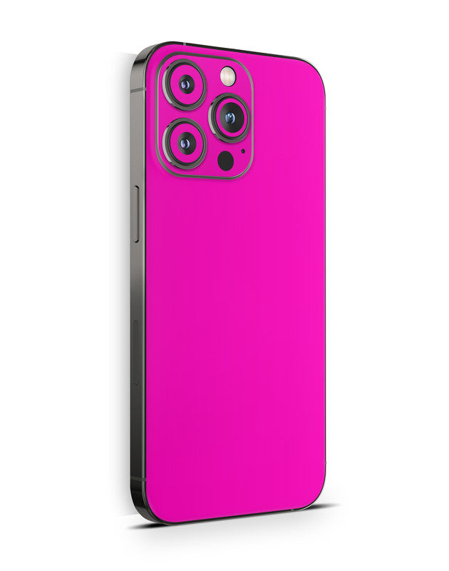 iPhone 14 Plus Skin Schutzfolie Aufkleber Design Vinyl Folie Solid State Pink Lightning