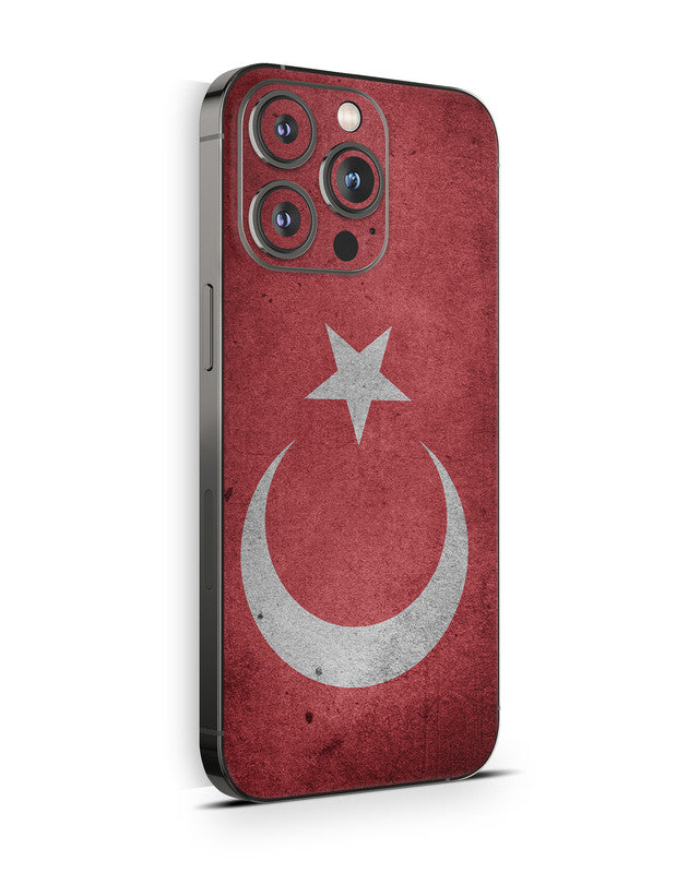 iPhone 15 Skin Schutzfolie Aufkleber Design Vinyl Folie Turkei Vinatge Aufkleber Skins4u