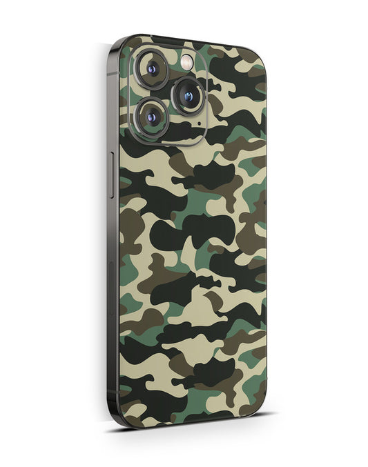 iPhone 14 Plus Skin Schutzfolie Aufkleber Design Vinyl Folie Wood Camo