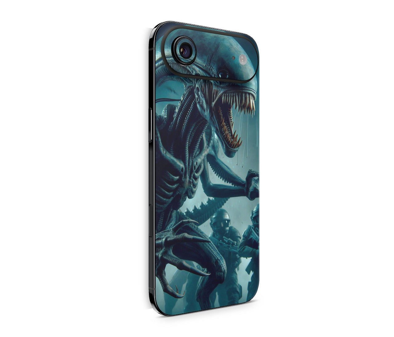 iPhone 17 Air Skin Design Schutzfolie Rückseite Aufkleber Skin Alien Hybrid Aufkleber Skins4u
